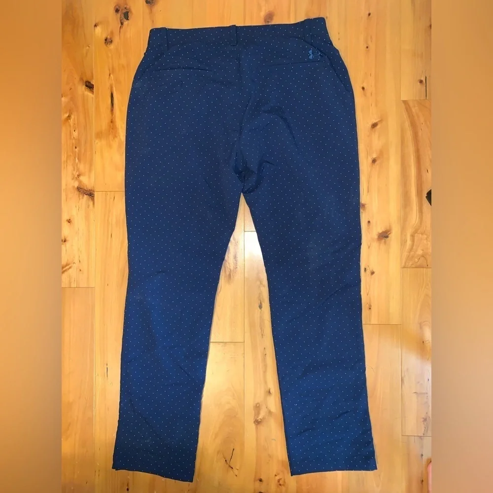 Mens Navy Blue Polka Dot under armour Pants